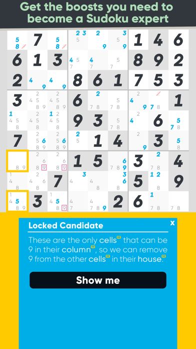 Good Sudoku by Zach Gage screenshot game