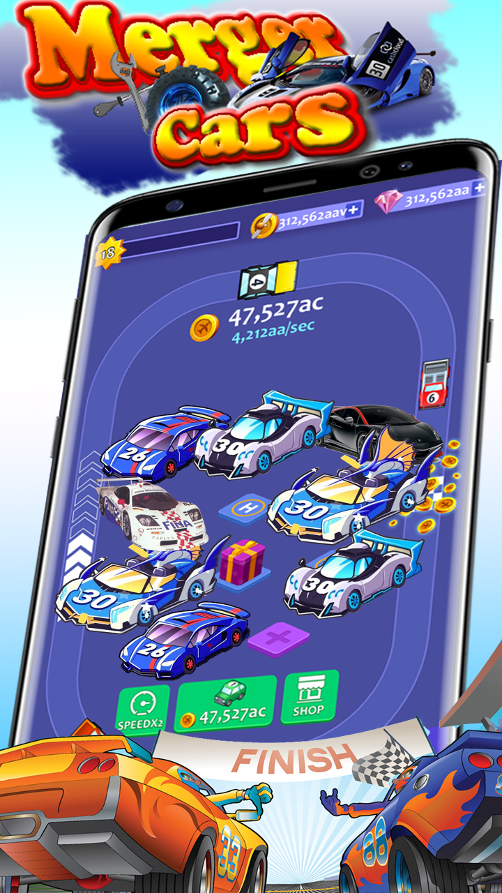 Cars Merger Bravo screenshot game