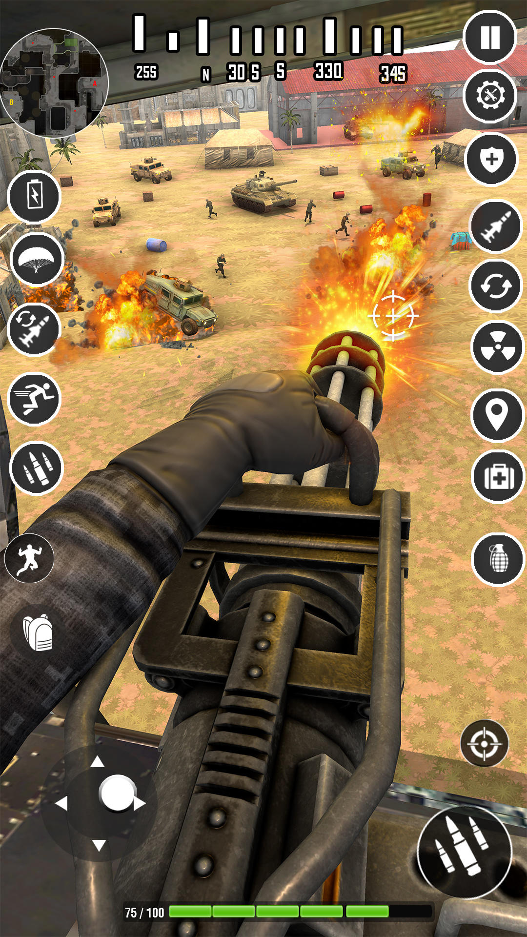 Gunship Combat: Helicopter 3D Game Screenshot
