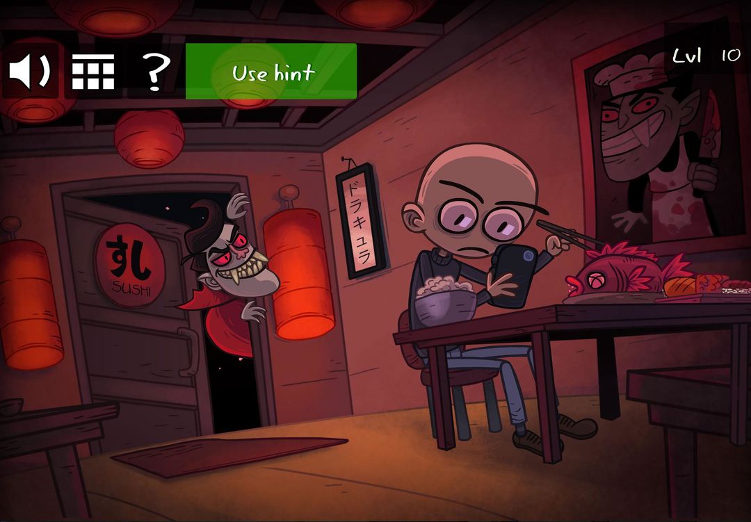Troll Face Quest: Horror 2 screenshot game