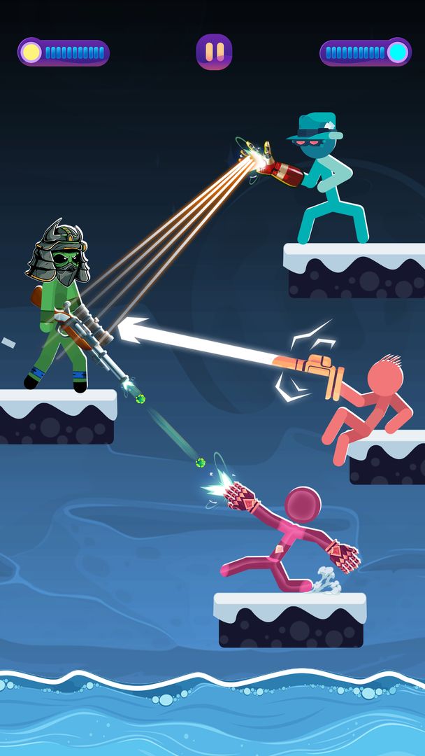 Stickman Duelist Pertempuran screenshot game