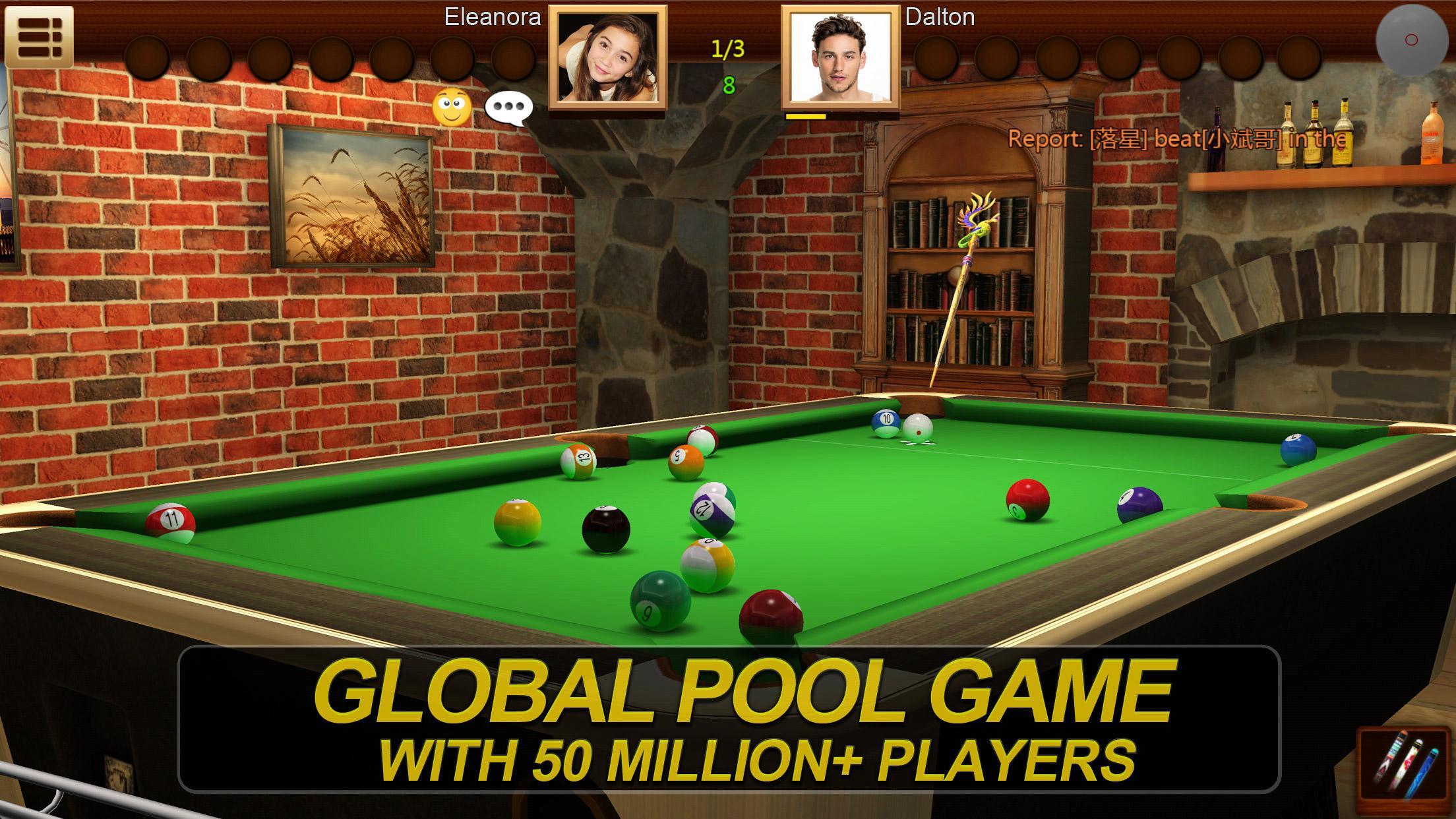 Real Pool 3D Online 8Ball Game Game Screenshot