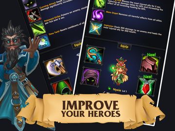 Heroes Wars - Summoners RPG 遊戲截圖