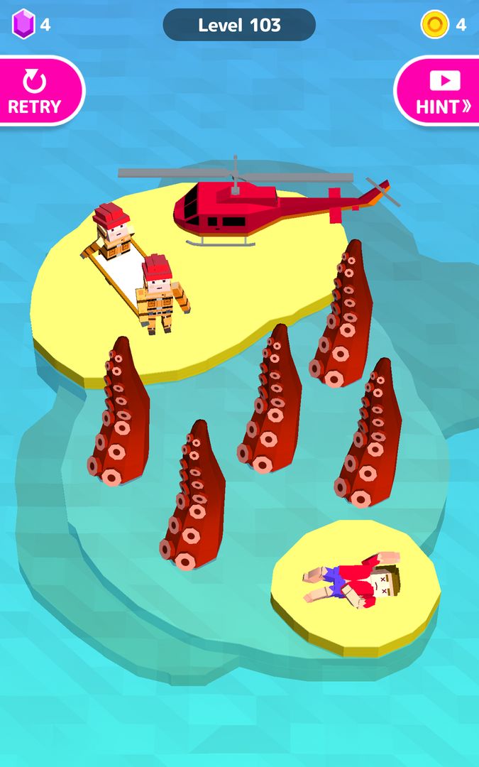 Screenshot of Rescue Road - Crazy Rescue Play