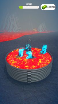 Captura de Tela do Jogo Merge Master: Melt Monsters
