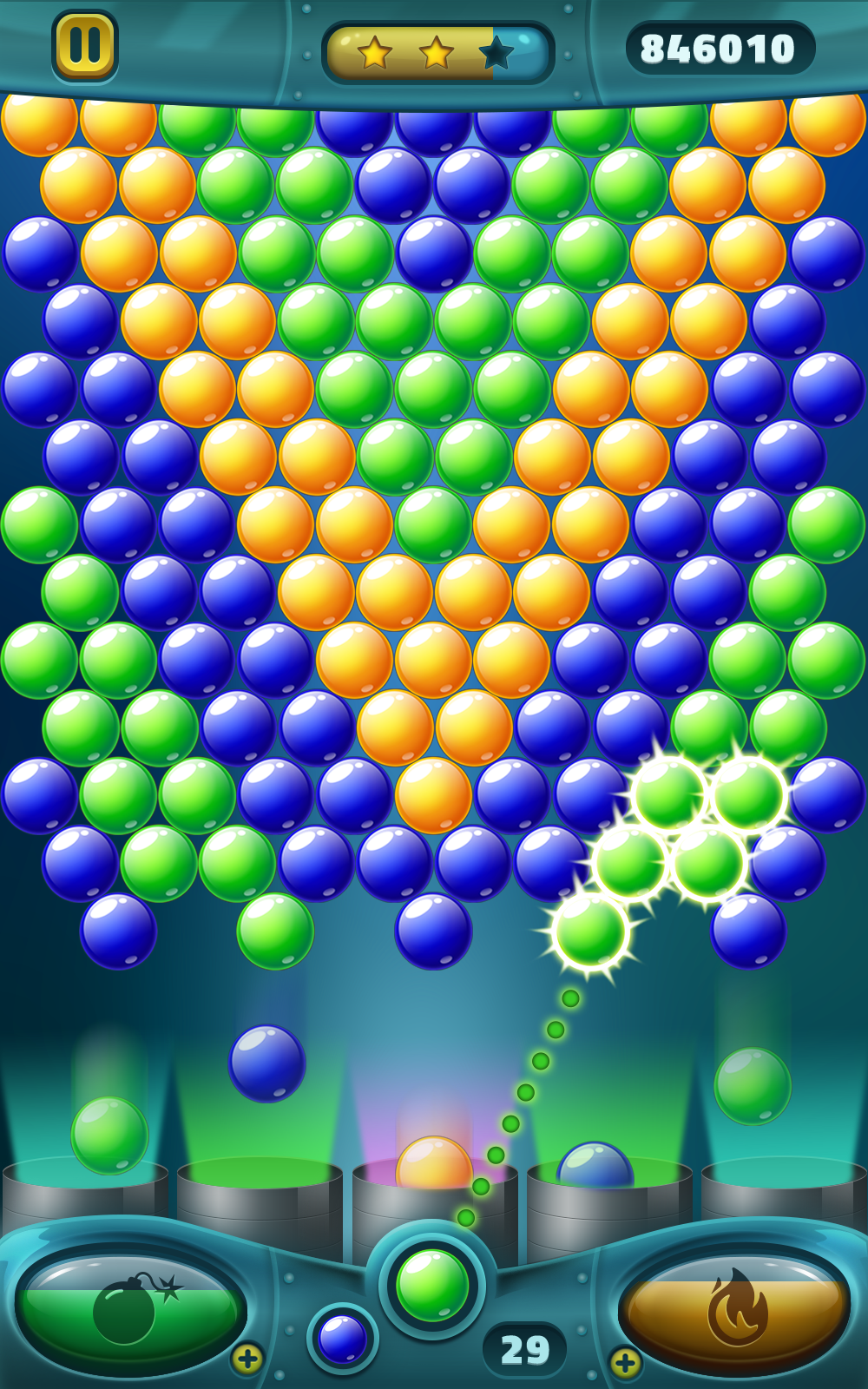 Break the Bubbles ภาพหน้าจอเกม