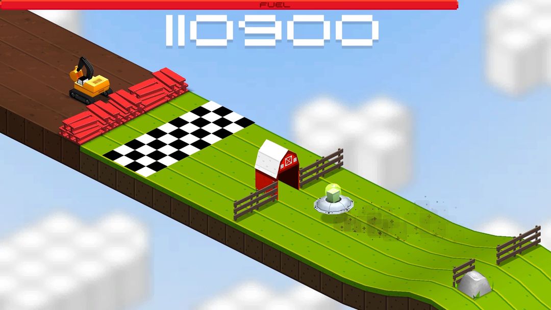 Screenshot of Cubed Rally World
