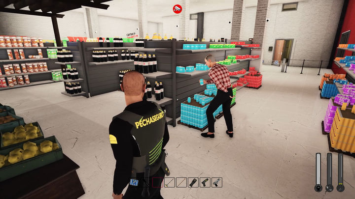 Screenshot 1 of Supermarket Security Simulator 