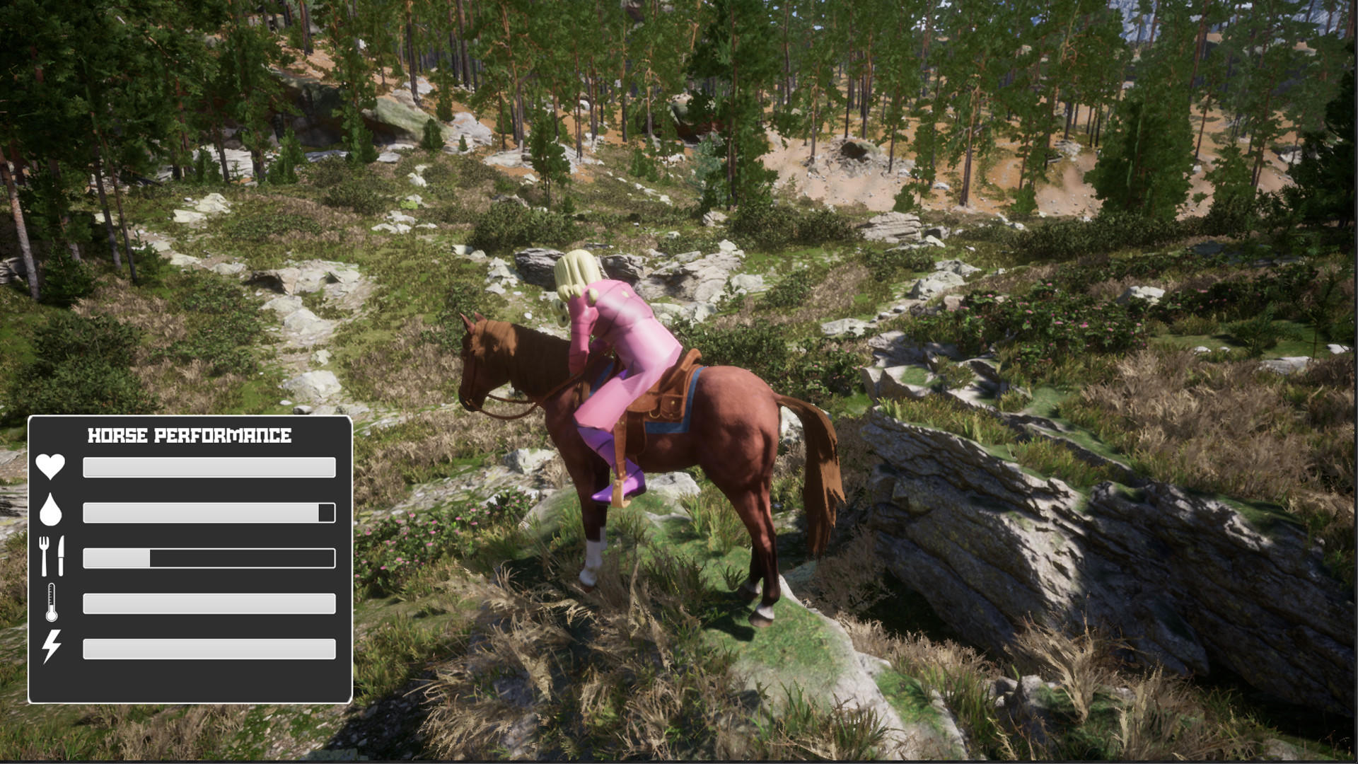 Screenshot of Steel Ball Race