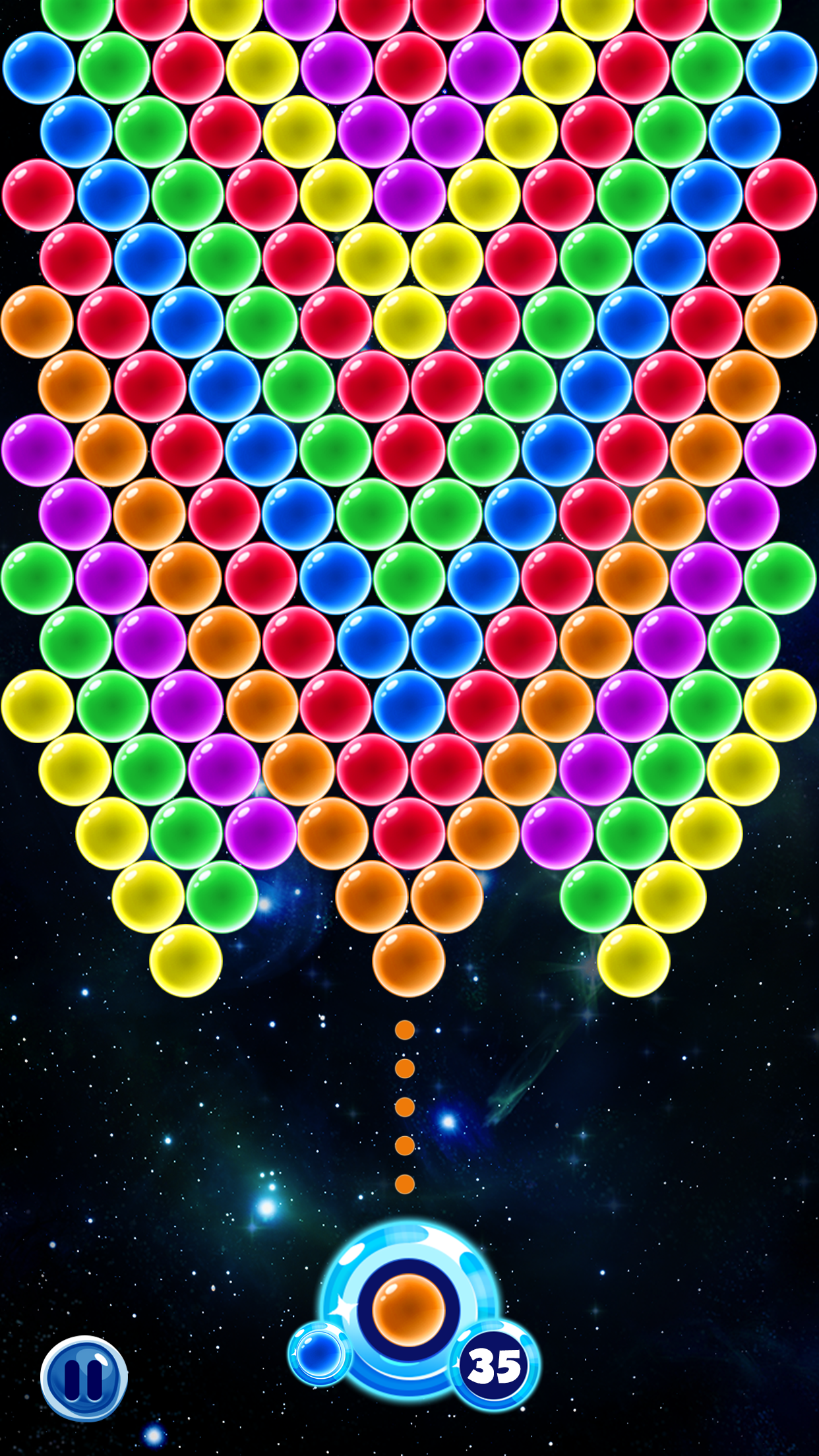 Bubble Solar Shooter 게임 스크린샷