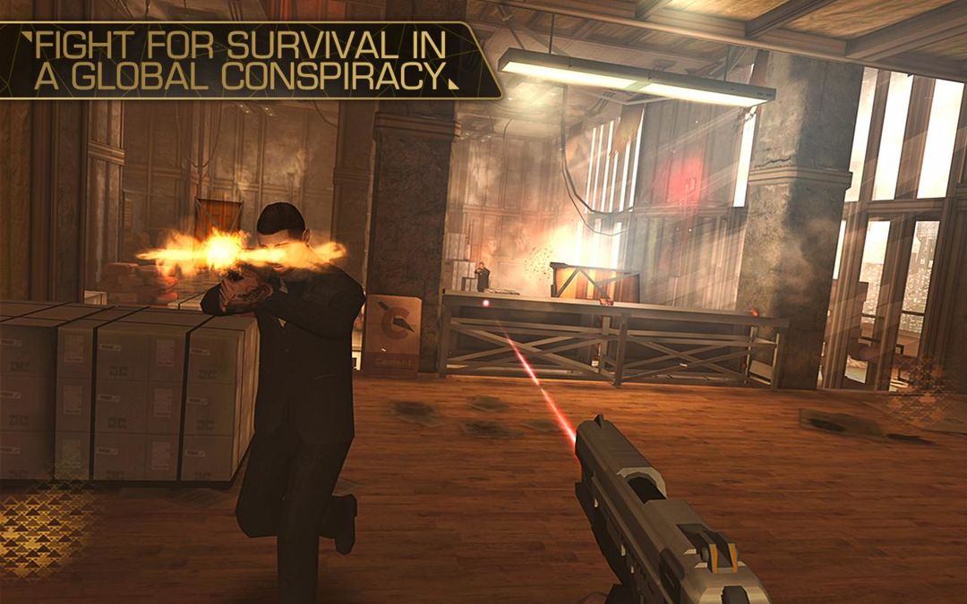 Deus Ex: The Fall 게임 스크린 샷