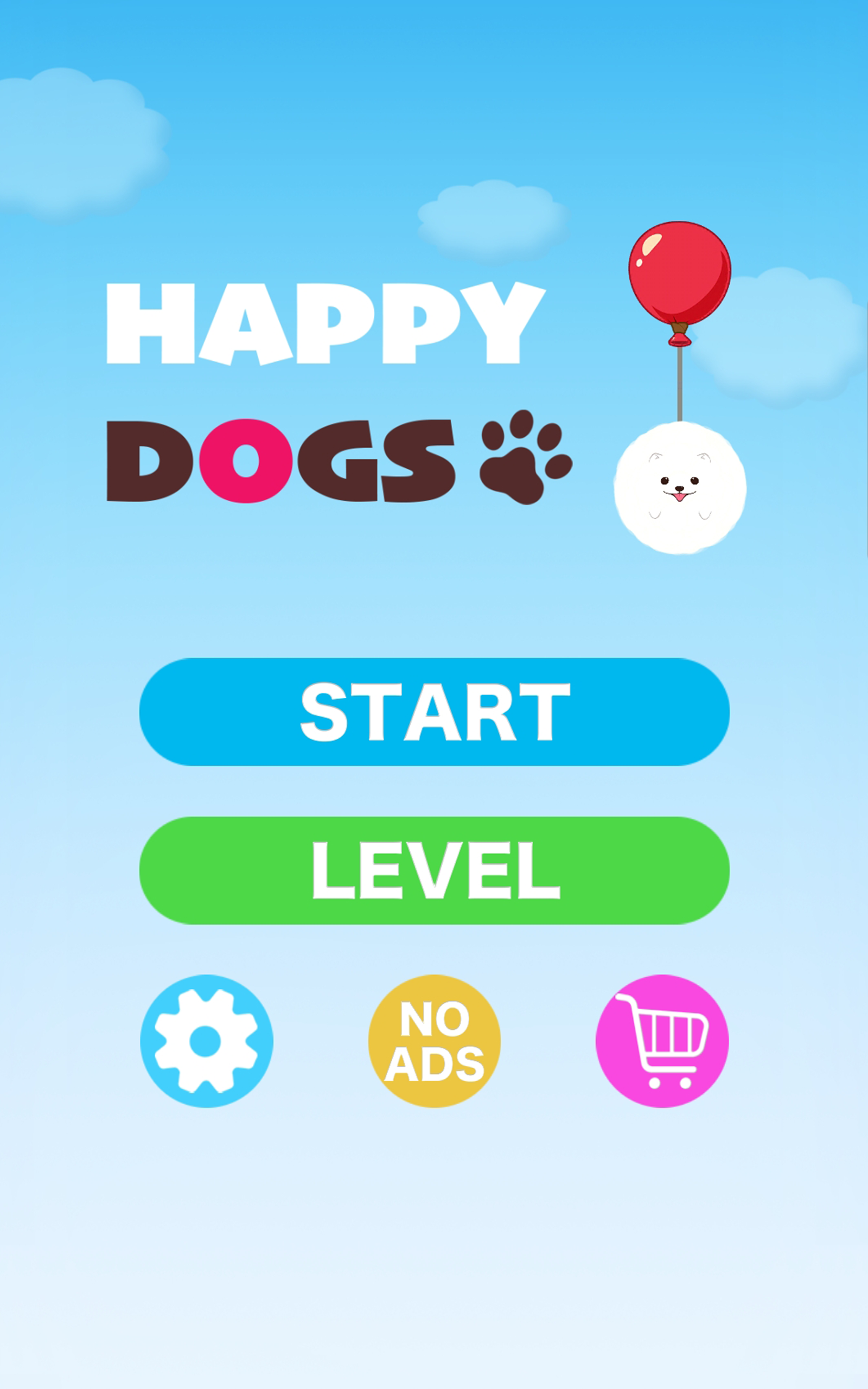 HAPPY DOGS 게임 스크린샷