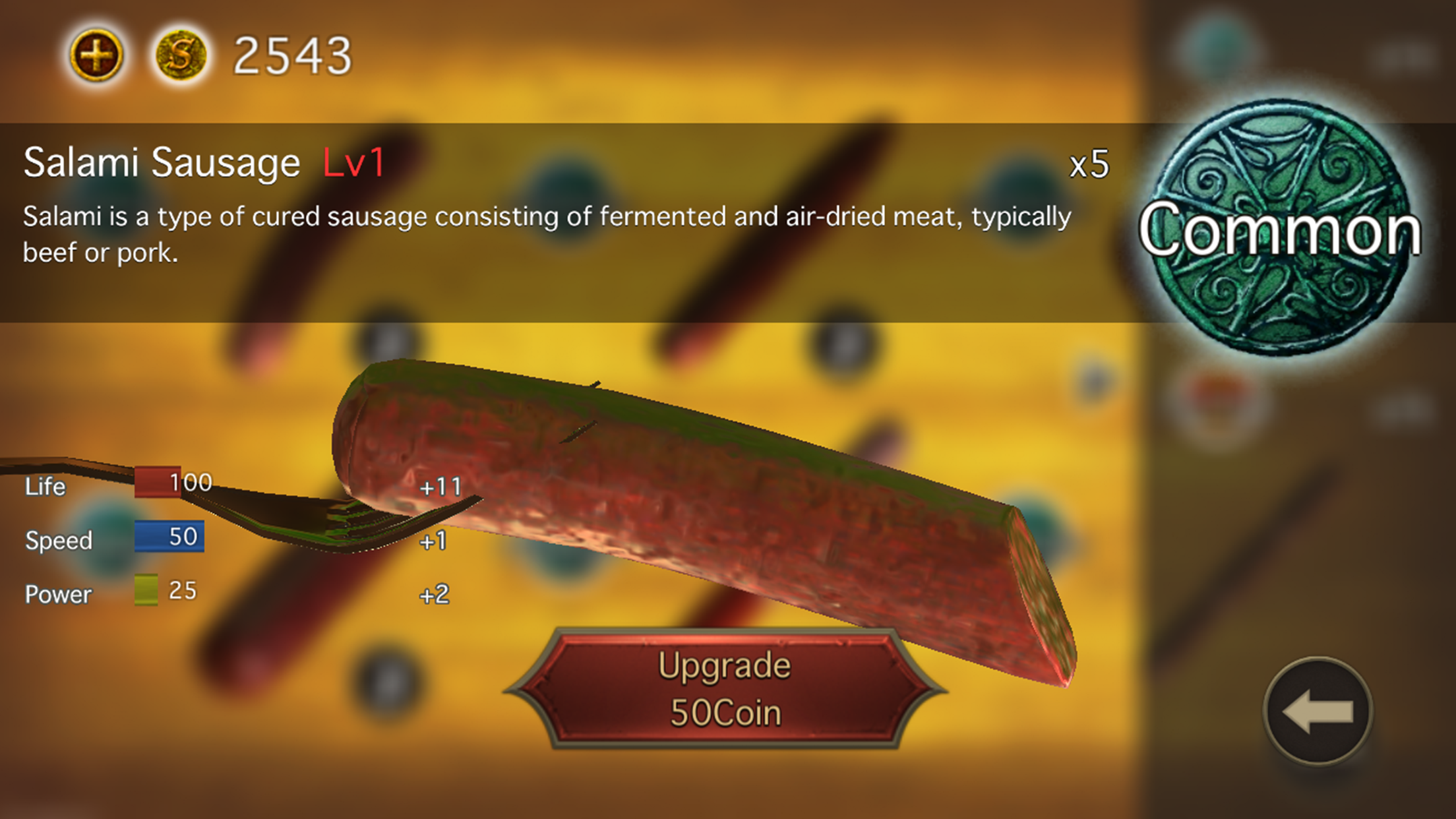 Sausage Legend - Online multip Game Screenshot