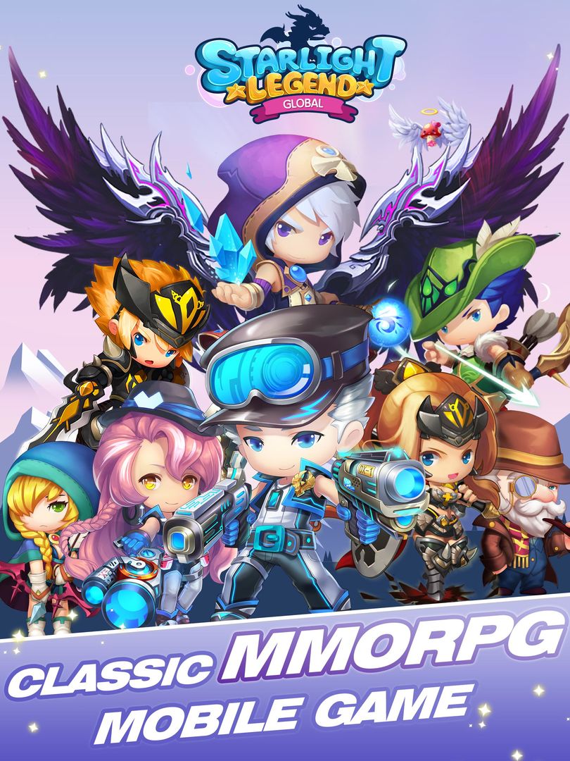Starlight Legend Global - Mobile MMO RPG 게임 스크린 샷