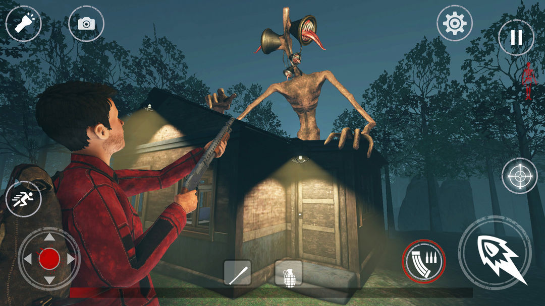Screenshot of Siren Scary Head - Horror Game