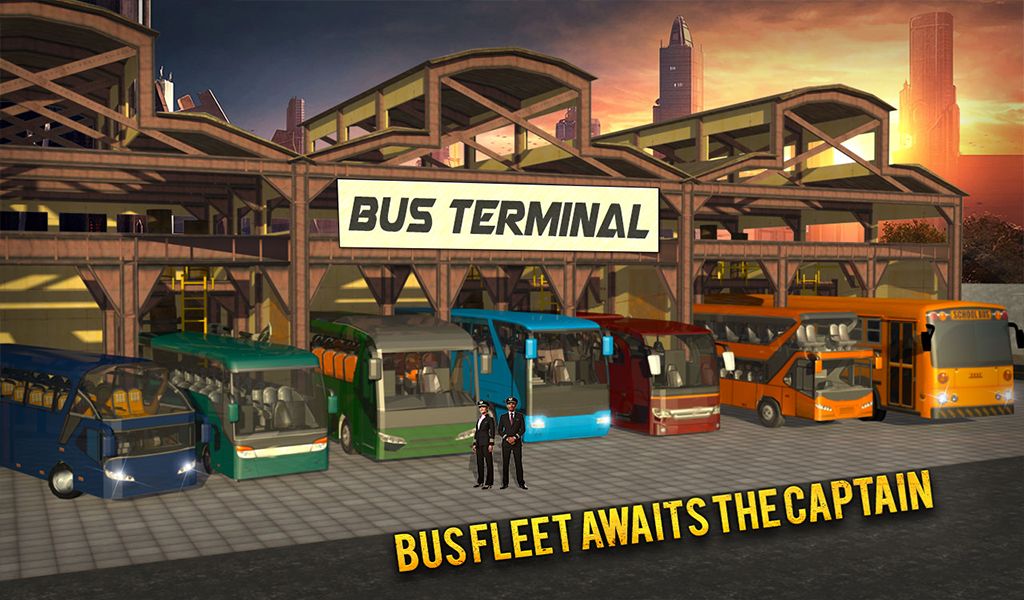 시내 코치 버스 게임 : 시뮬레이터 게임 스크린 샷