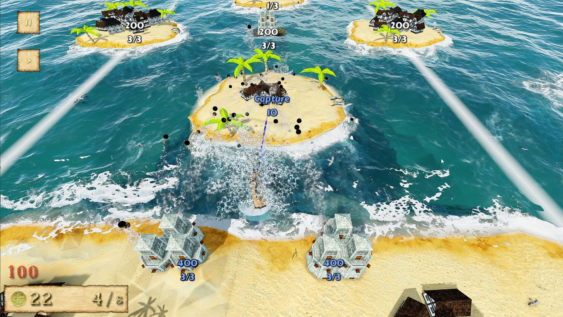 Pirates! Showdown: Enhanced Edition ภาพหน้าจอเกม