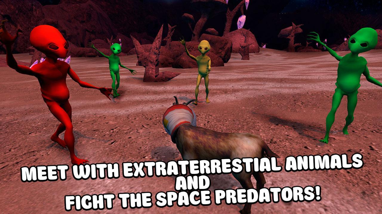 Space Goat Simulator 3D Game Screenshot