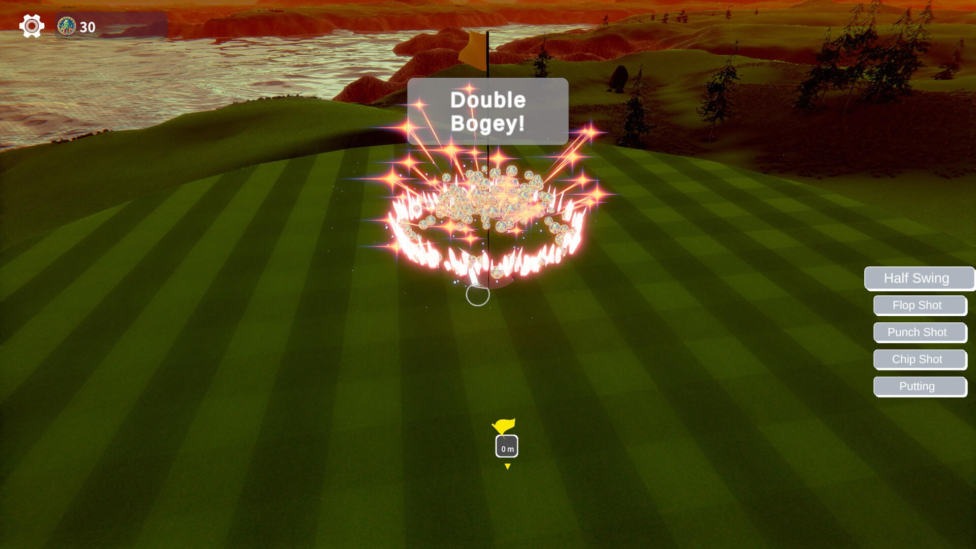 Infinity Golf screenshot game