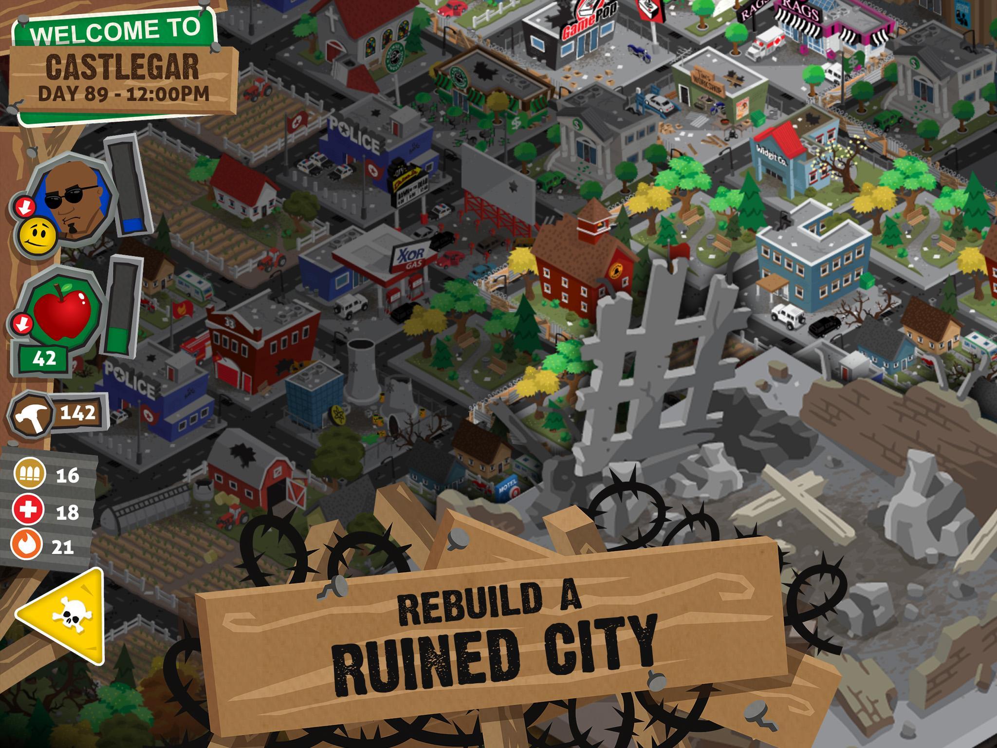 Rebuild 3: Gangs of Deadsville 게임 스크린 샷