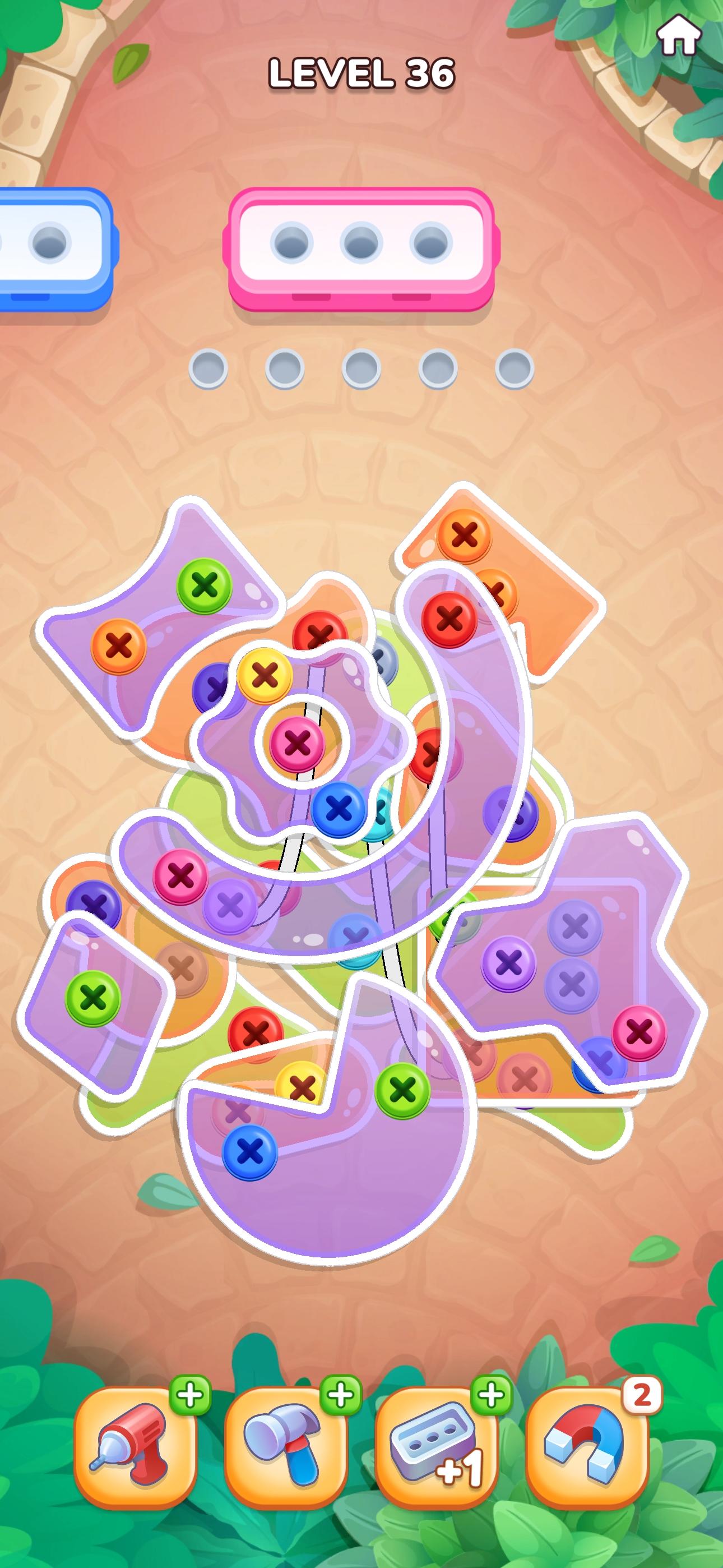 Screw Stars: Unlock and Solve Game Screenshot