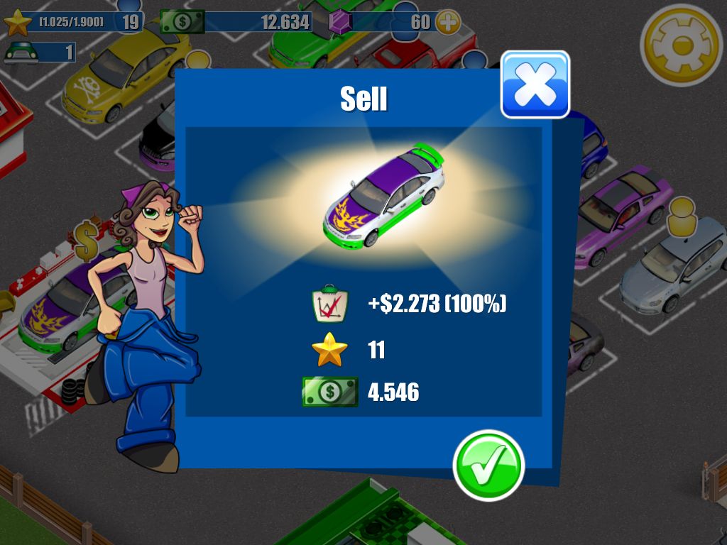 Screenshot of Car Mechanic Manager