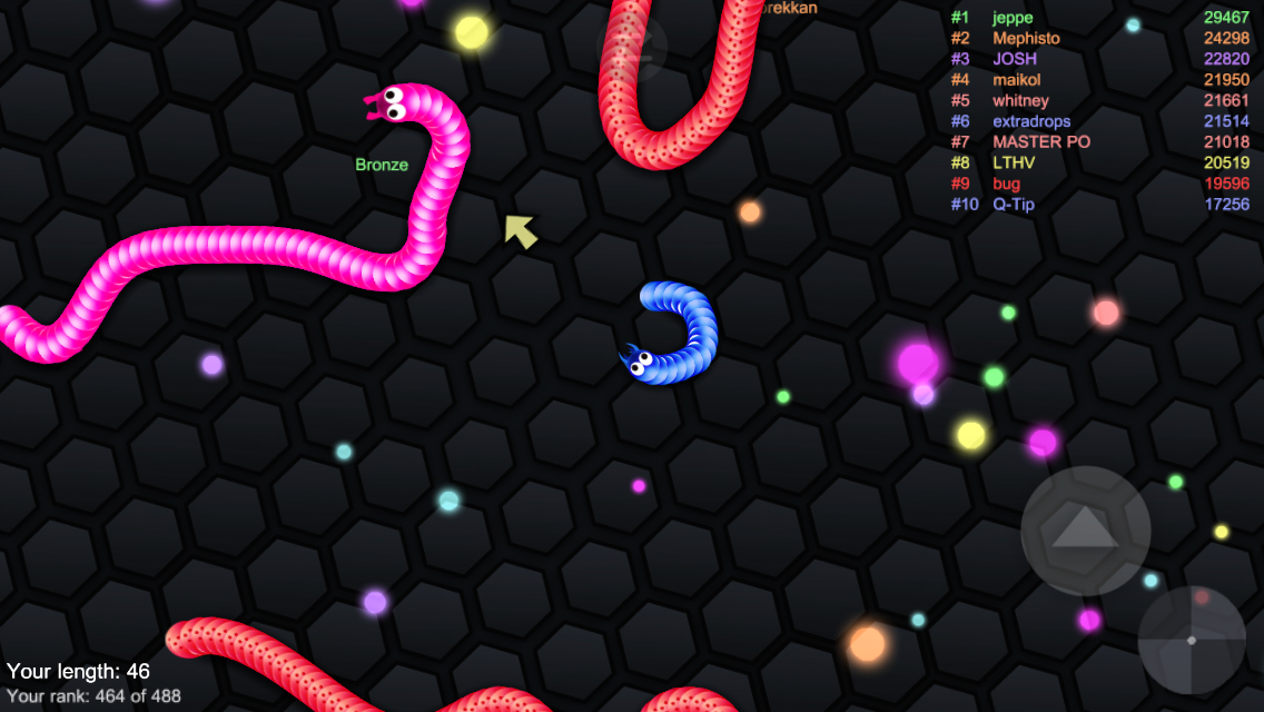 Screenshot 1 of Guerra de serpientes en línea 1.0.1