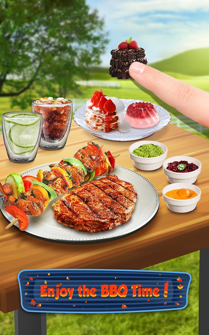 BBQ Kitchen Grill Cooking Game Game Screenshot