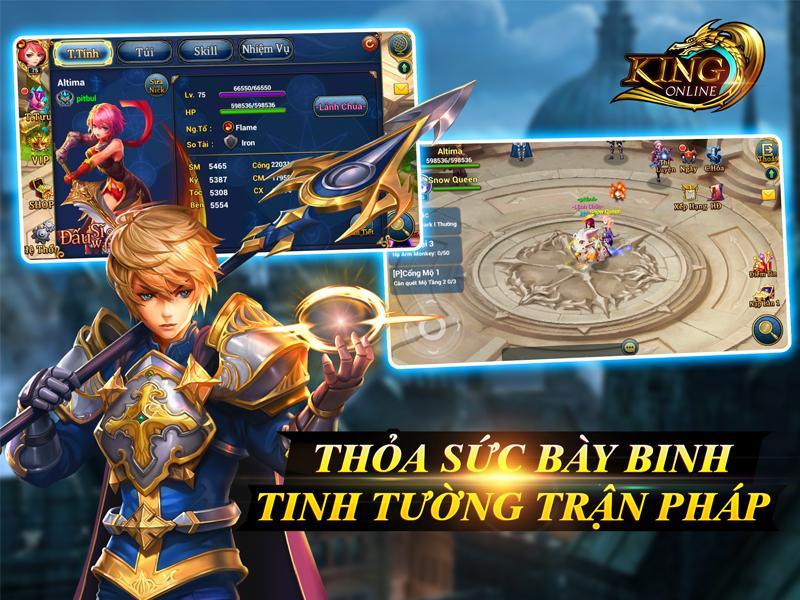Cuplikan Layar Game King Online - Game Hàn Quốc