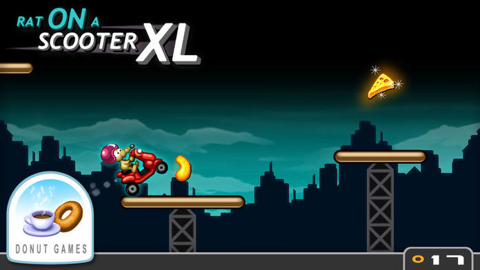 Rat On A Scooter XL Game Screenshot