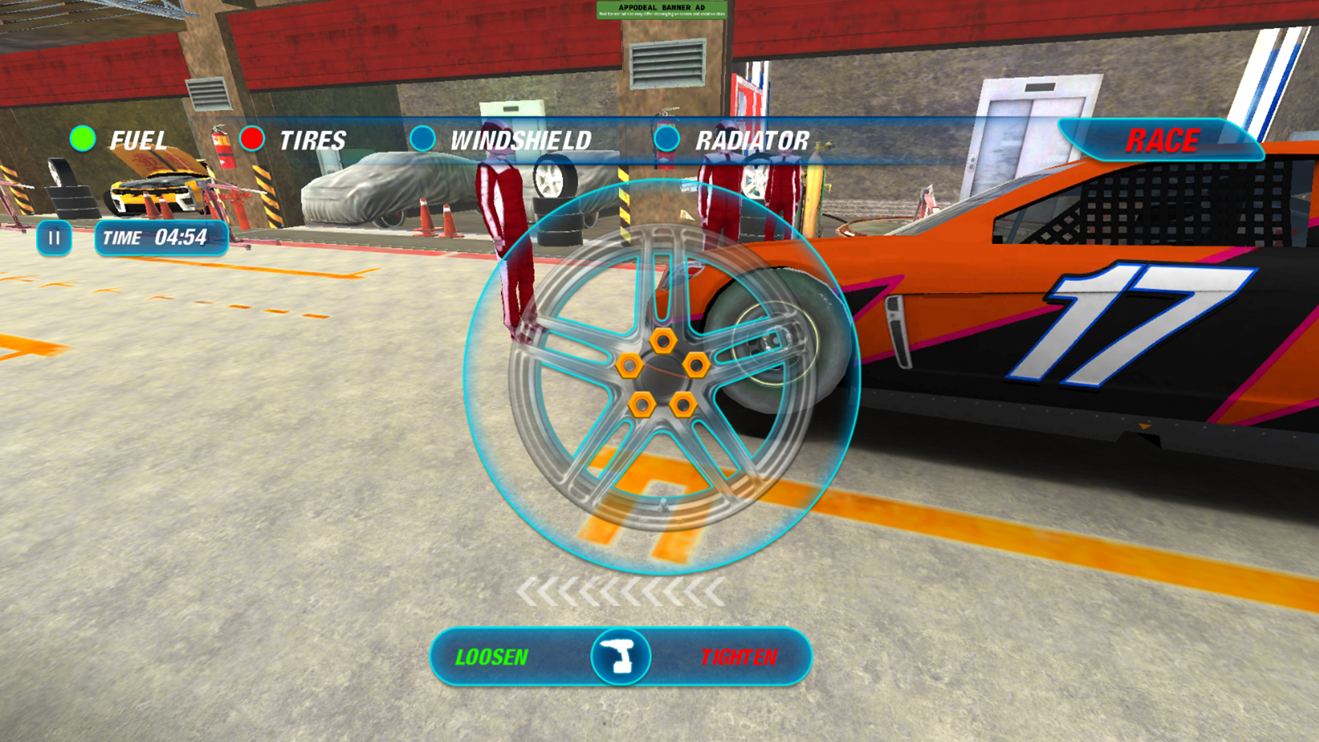 Pitstop Car Repair Mechanic Game Screenshot