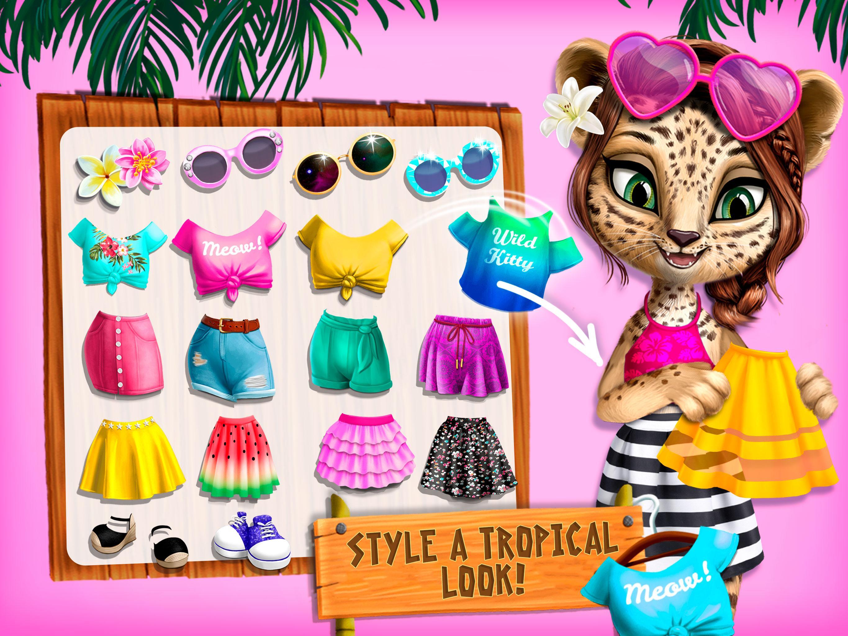 Jungle Animal Hair Salon 2 Game Screenshot