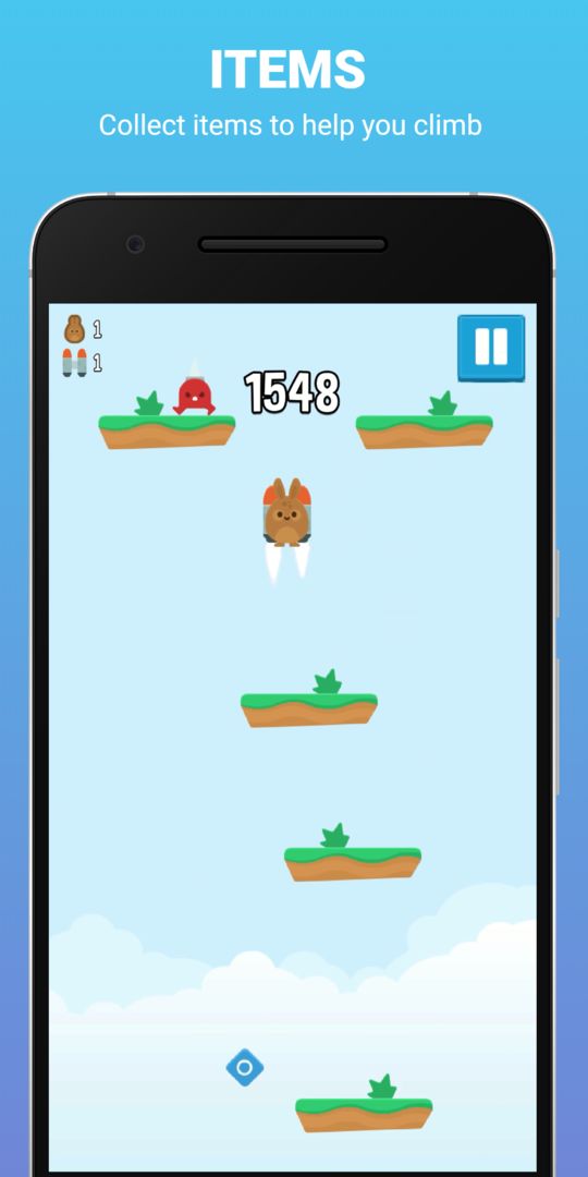 Super Bunny Hop 게임 스크린 샷