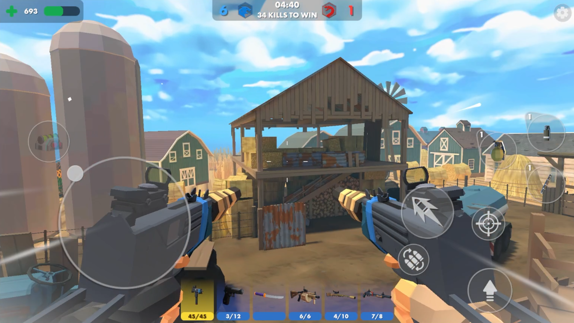 Polygon Arena: Online Shooter 게임 스크린 샷