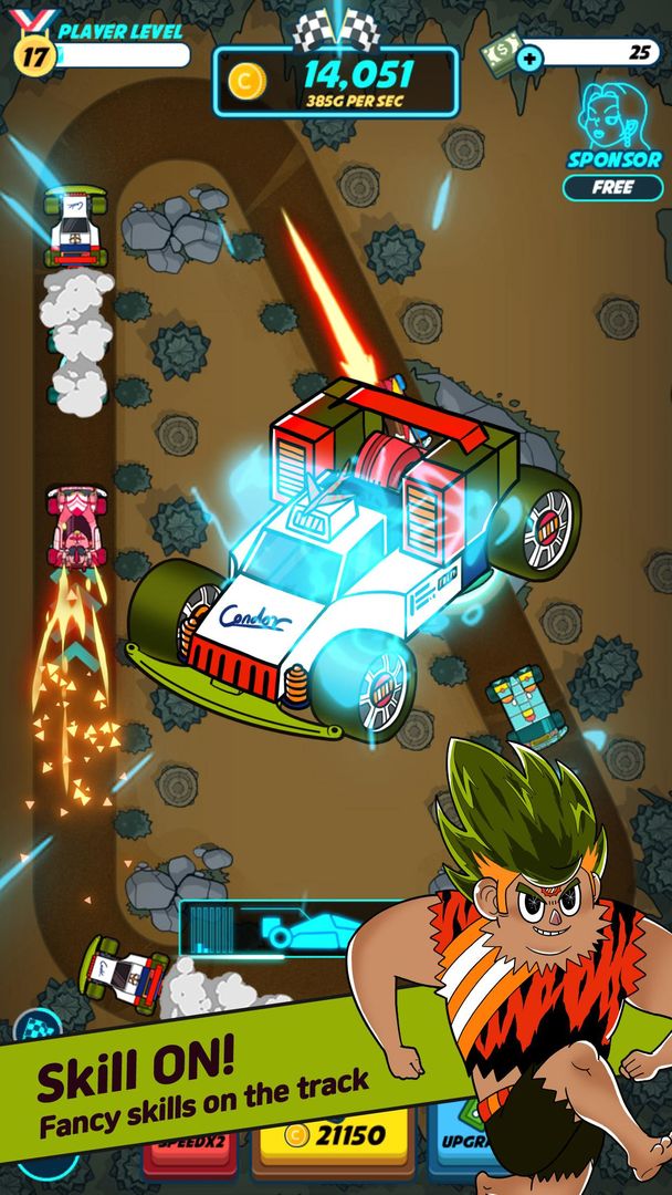 Screenshot of Merge Racer - Best Idle Game