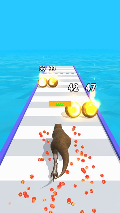 Dino Run 3D screenshot game