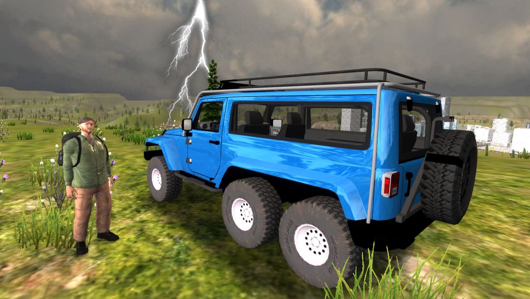 Truck Driver 6x6 Hill Driving screenshot game
