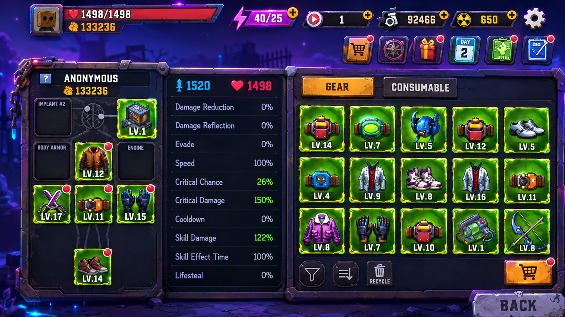 Box Head: Roguelike Game Screenshot