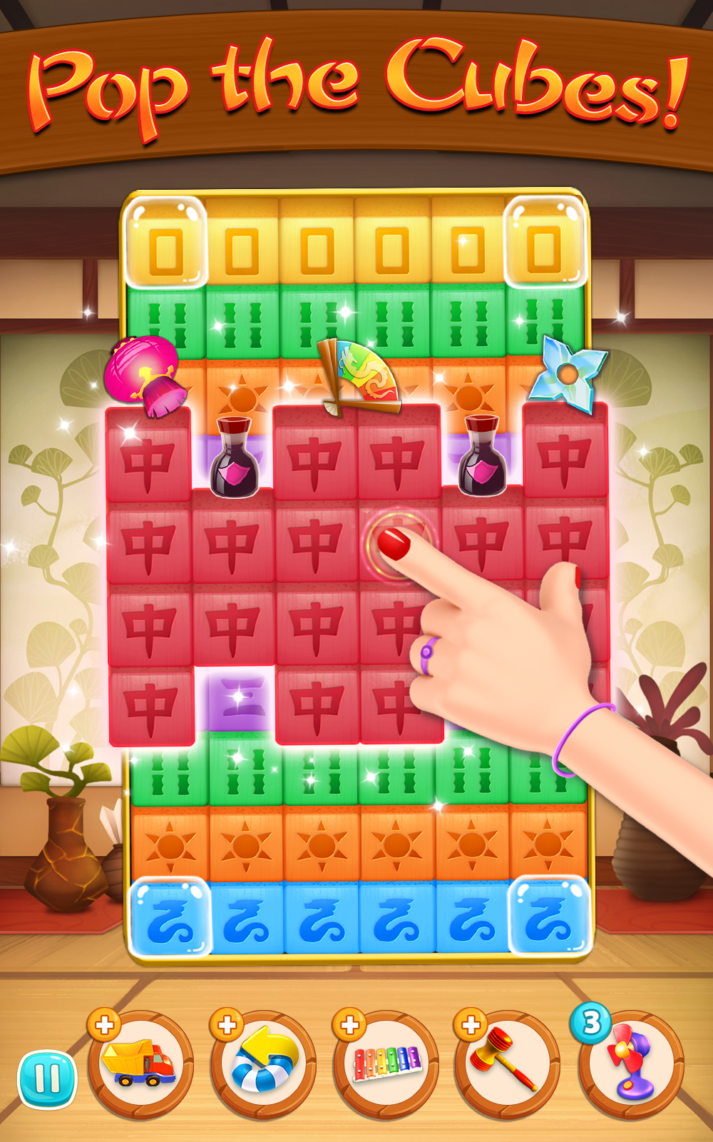 Mahjong Blast ภาพหน้าจอเกม