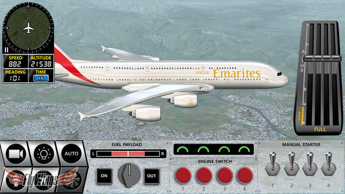 Flight Simulator FlyWings Online 2016 HDのキャプチャ