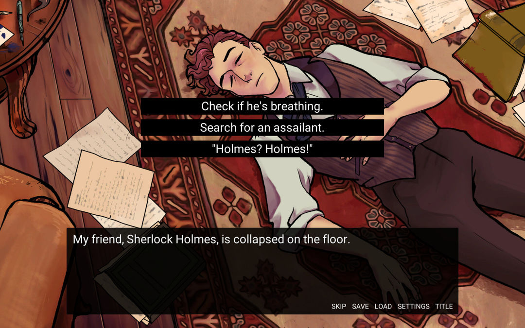 Hearth & Holmes screenshot game