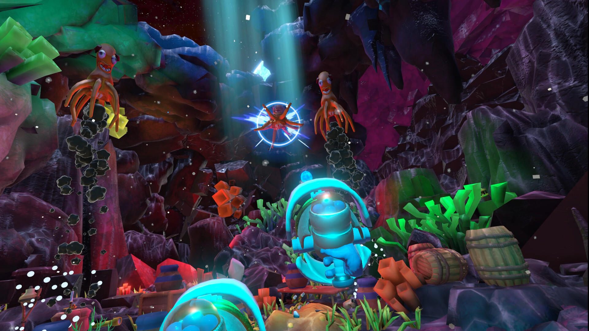 The Mofflys: Invasion Mayhem Game Screenshot