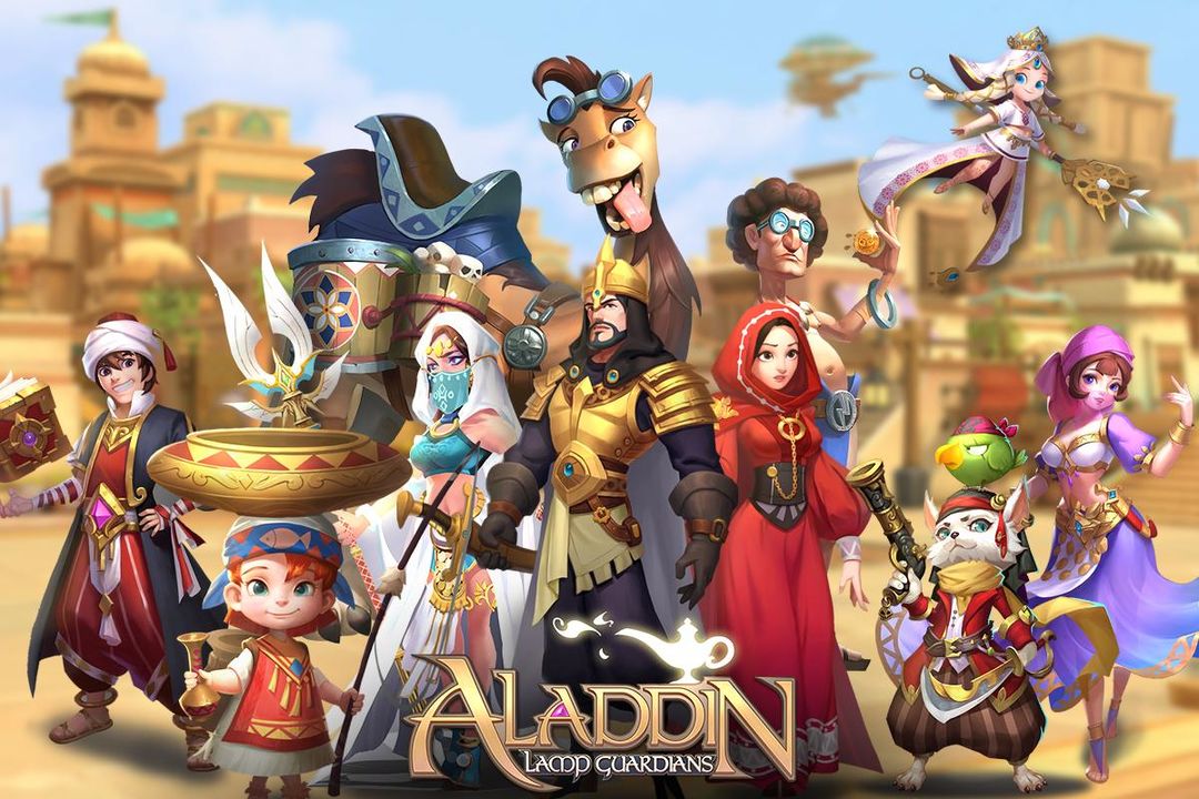 Screenshot of Aladdin: Lamp Guardians