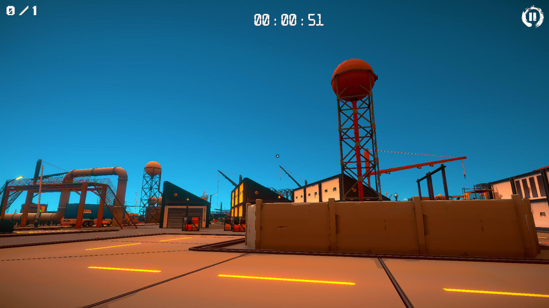 Screenshot of 3D PUZZLE - Harbor