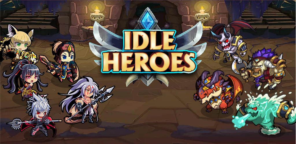 Banner of Anh hùng nhàn rỗi - Hợp nhất các trò chơi nhập vai Pixel Heroes 1.0.1