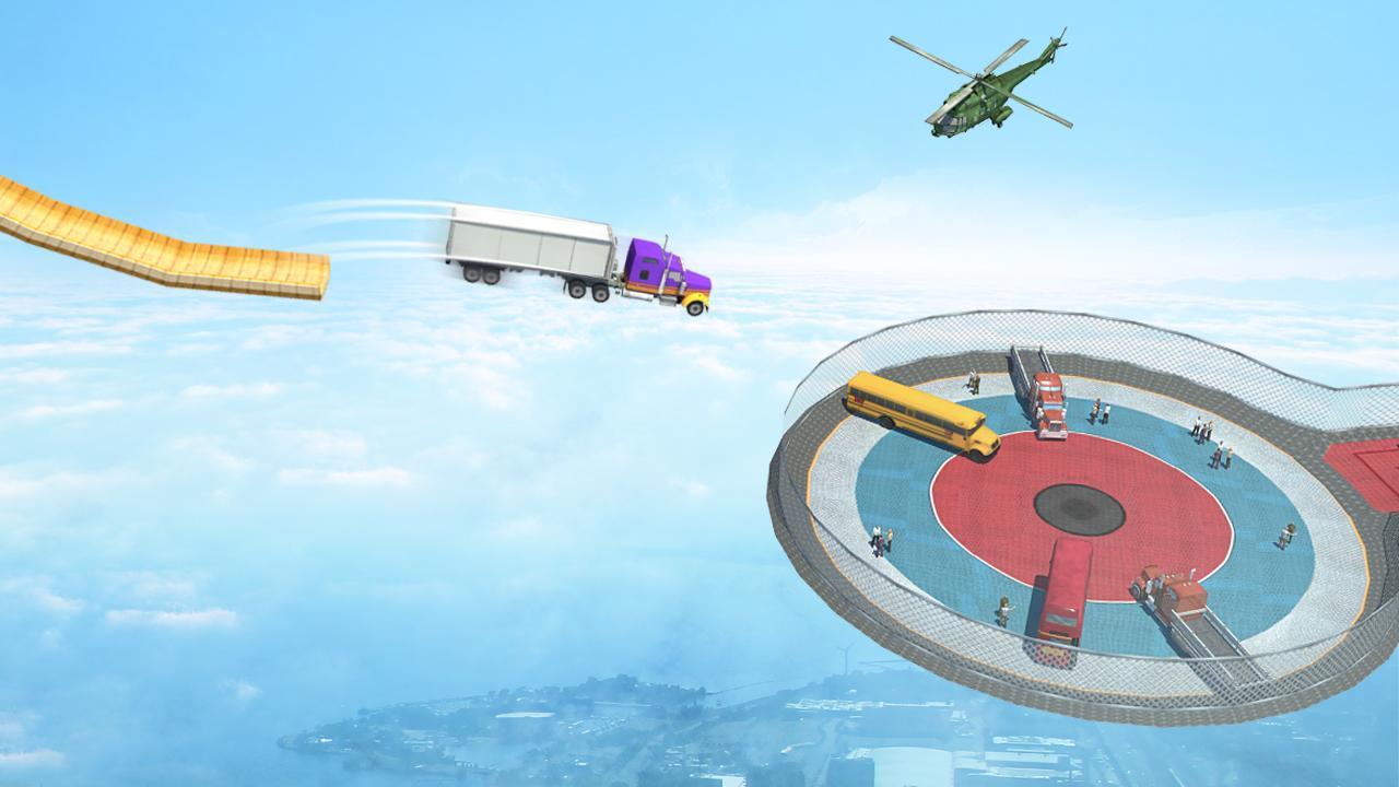 Mega Ramp - Oil Tanker Truck Simulator Game Screenshot