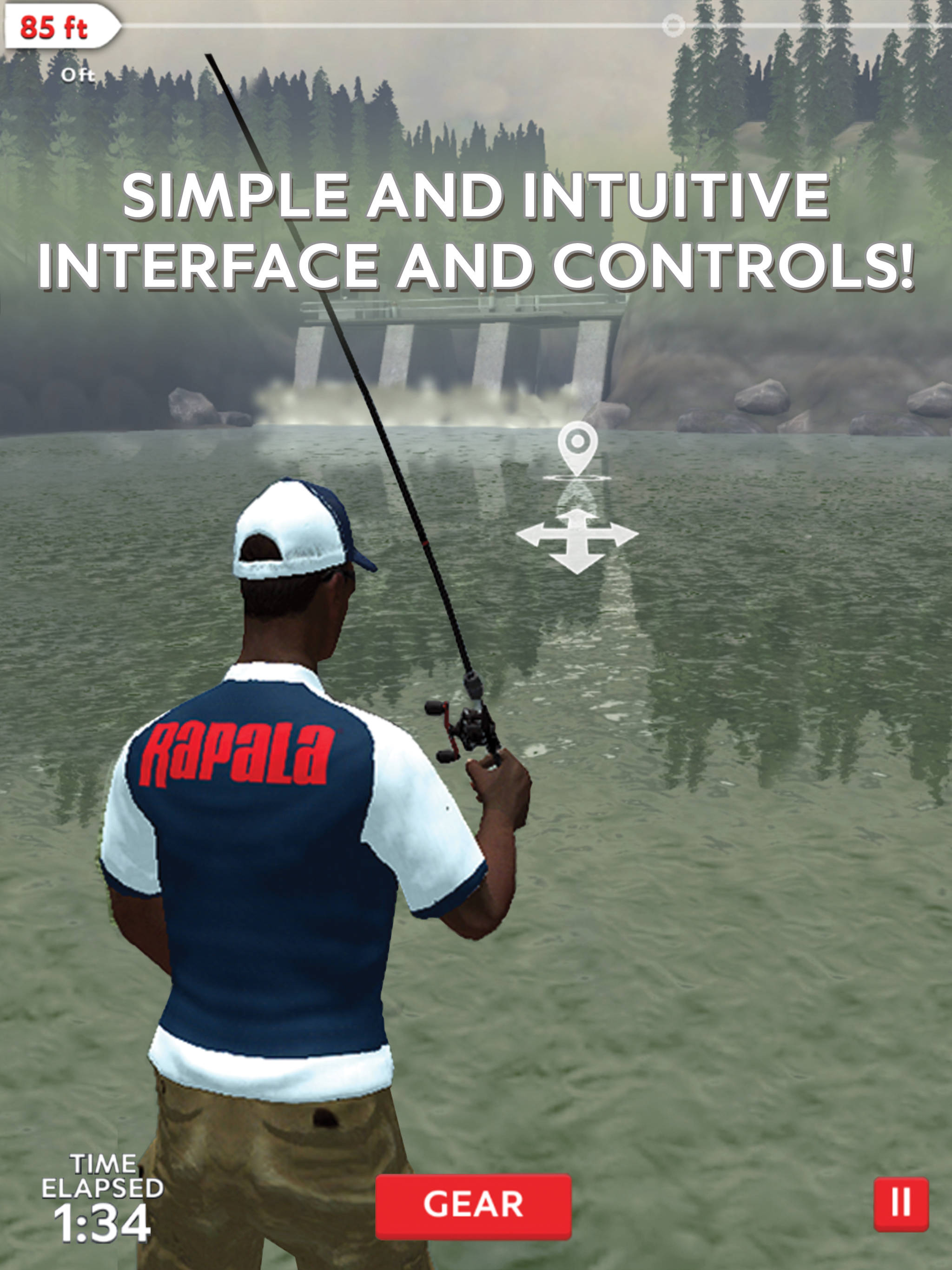 Rapala Fishing - Daily Catch Game Screenshot