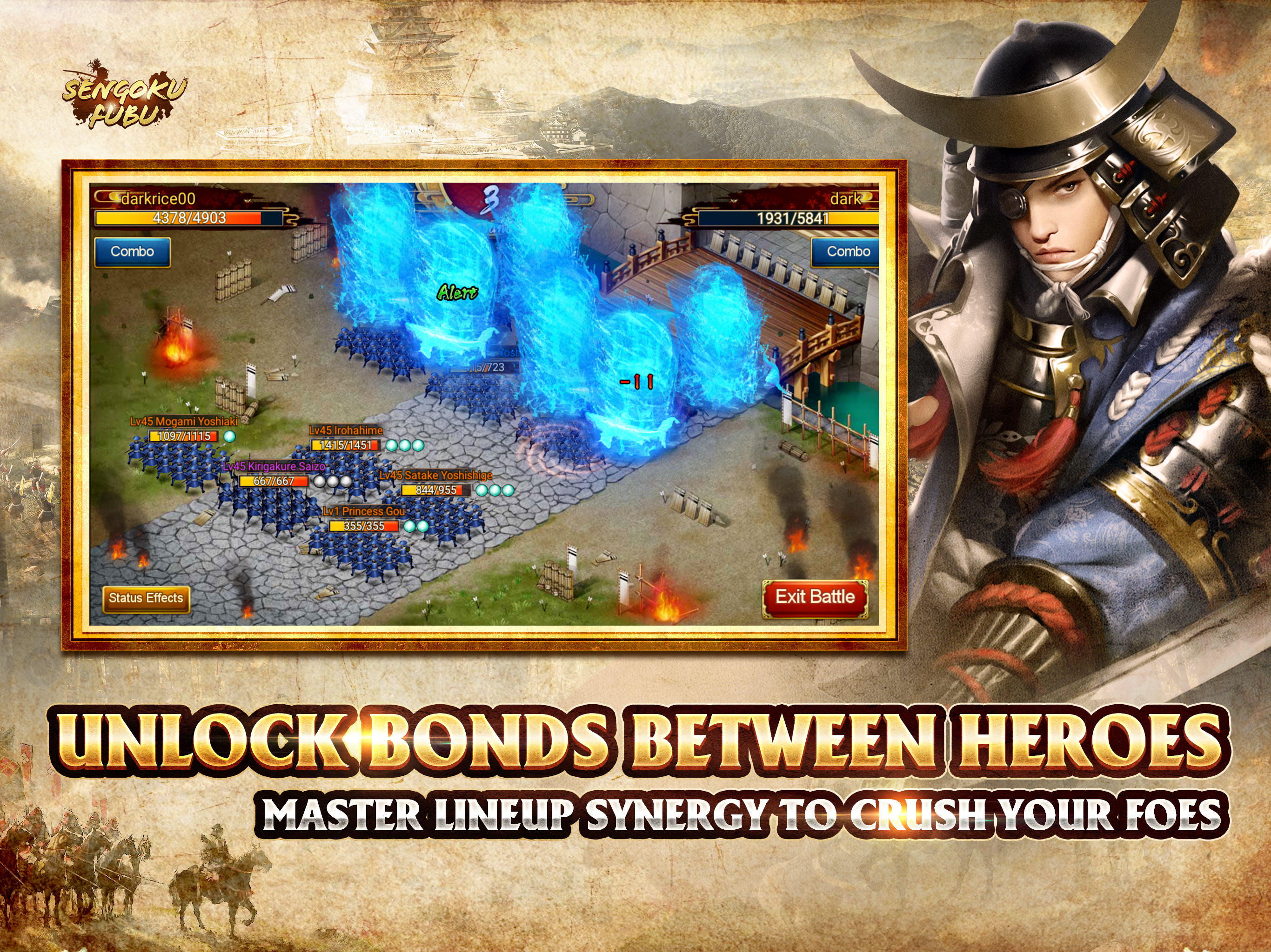 Sengoku Fubu Game Screenshot