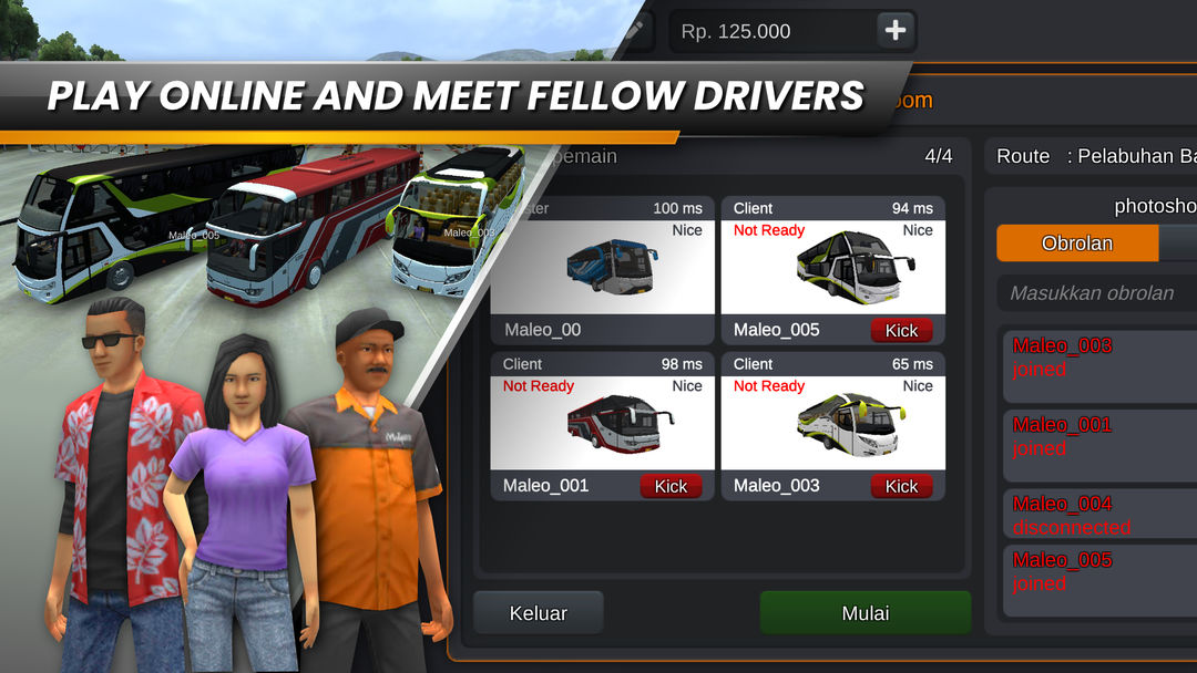 Bus Simulator Indonesia 게임 스크린 샷
