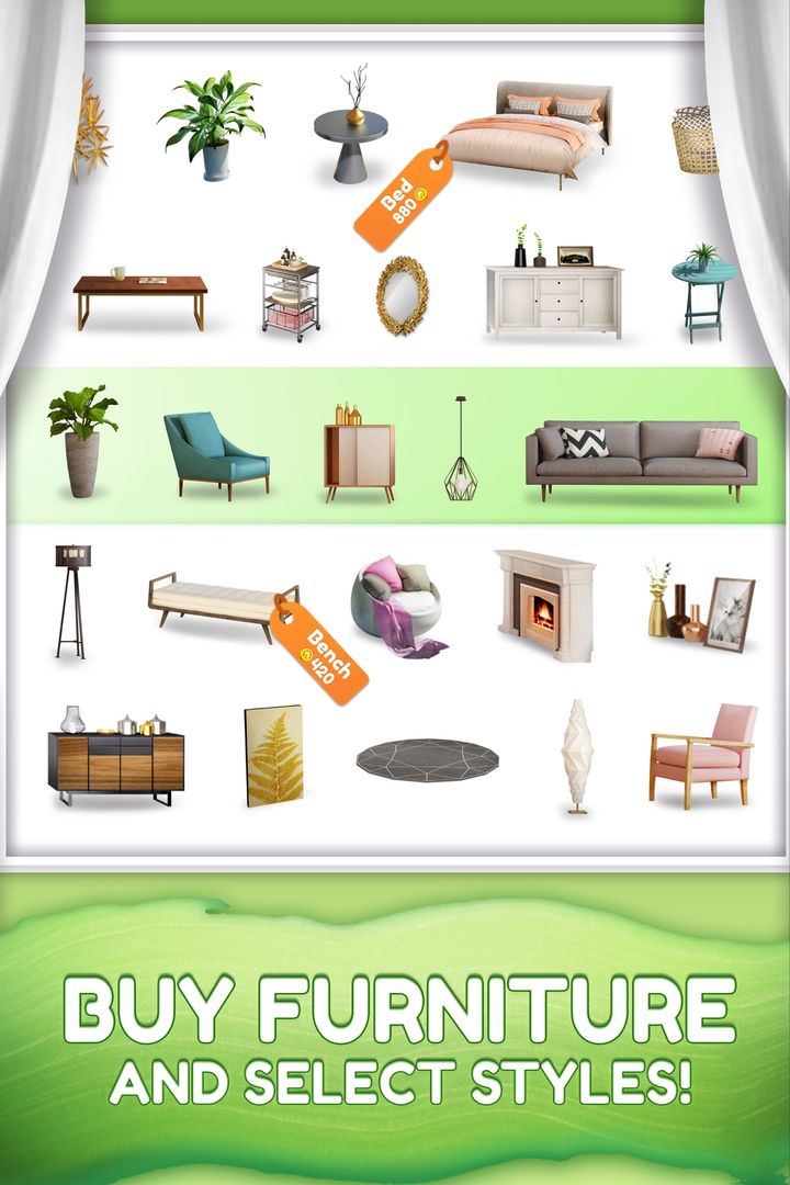 Screenshot of Homecraft - Home Design Game
